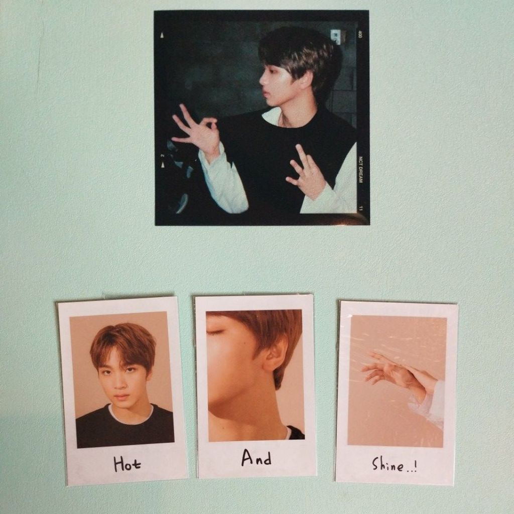 HAECHAN NCT DREAM SEASON GREETING 2020 SG20 POLAROID PHOTO FILM