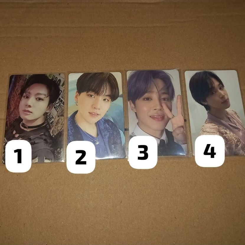 RANDOM PC - ALBUM BTS season greetings - RANDOM PC SUGA ALBUM BE ESSENTIAL - RANDOM PC JIMIN MAP OF 