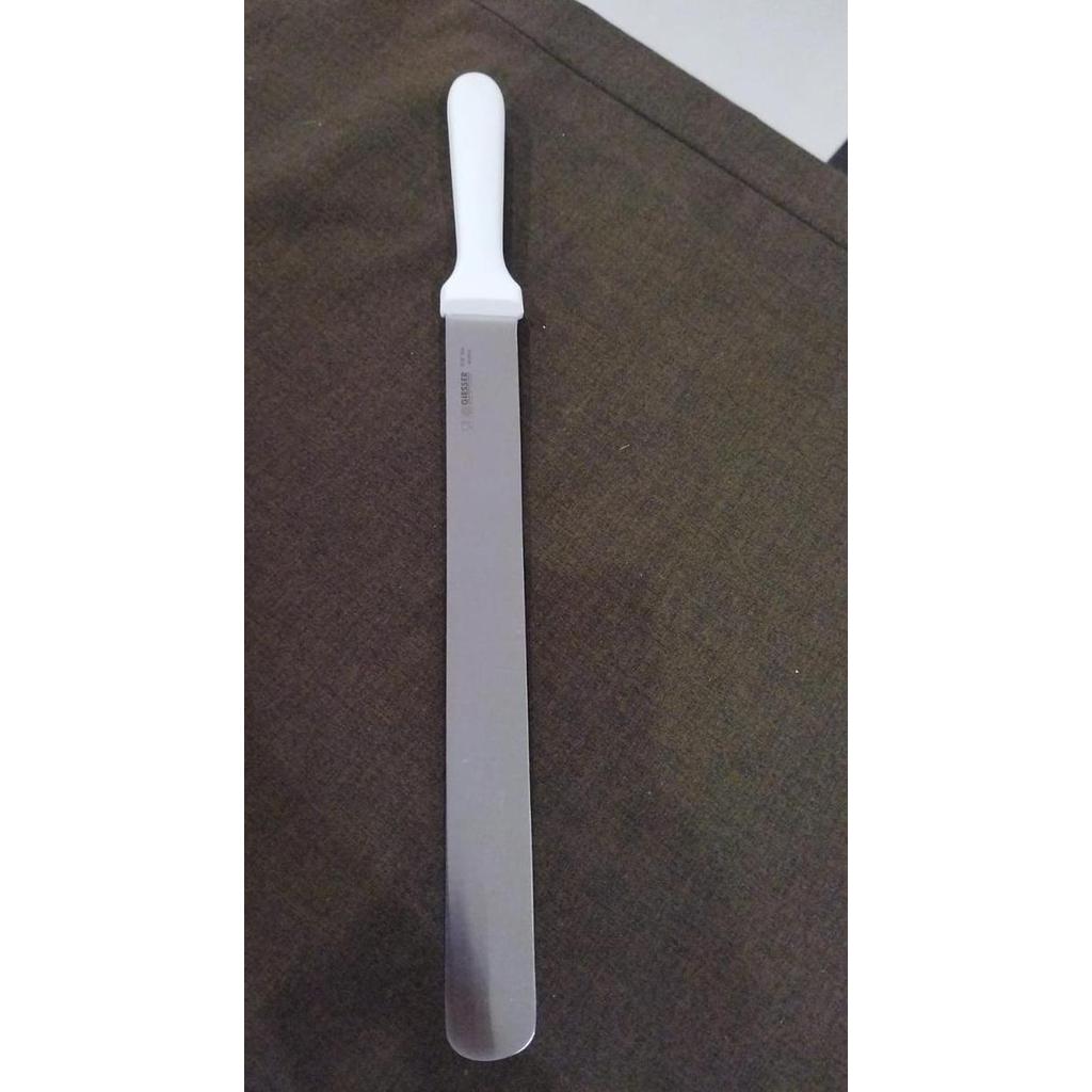 >*>*>*>*] BAKERS KNIFE 30CM W/SINGLE EDGE, PLC HDLE, GIESSER