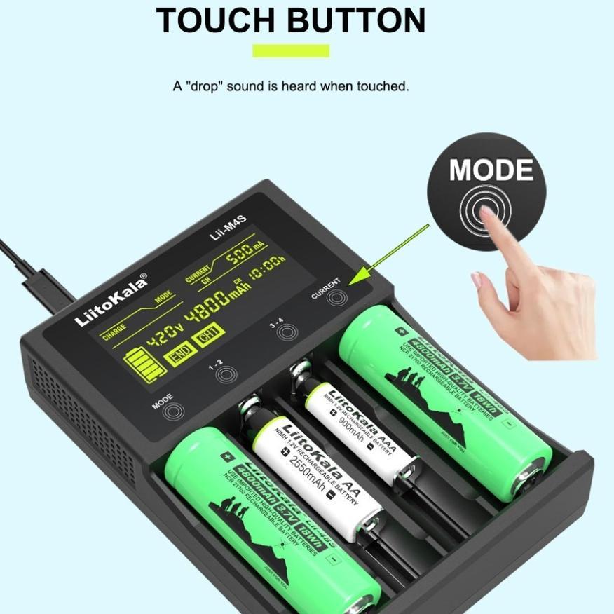 LiitoKala Lii-M4S Charger TEST DISCHARGE Charger