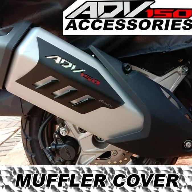 DF162 - Muffler Cover Aksesoris Knalpot Honda ADV