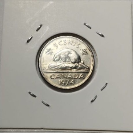 KOIN 5 CENTS CANADA ANEKA TAHUN