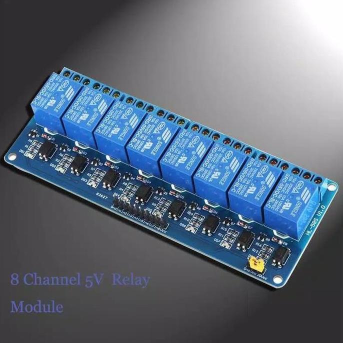 Modul Relay 8 Channel Ch 5V 220V Ac Module Optocoupler