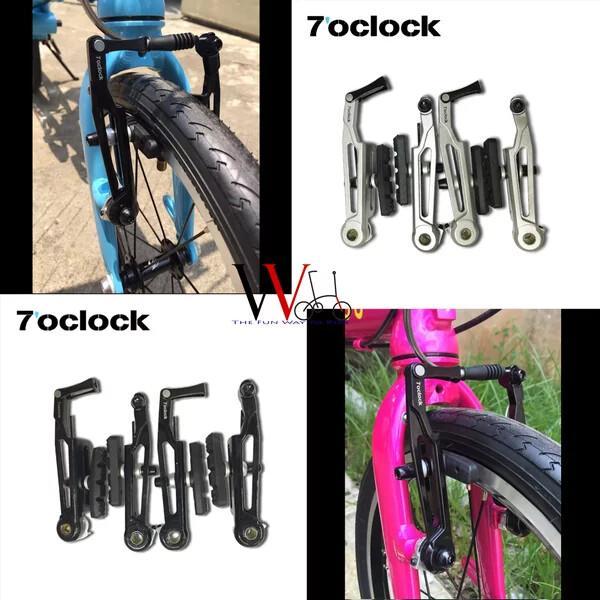 Vbrake Long Arm 7 oclock - long reach - Hitam