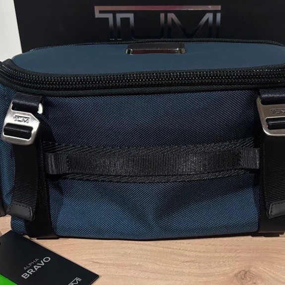 TUMI Alpha Bravo Signal Sling Authentic - Navy