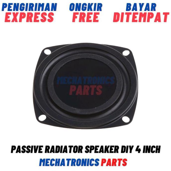Passive Radiator Speaker Diy 4 Inch Pasif Rakitan Subwoofer Low Bass
