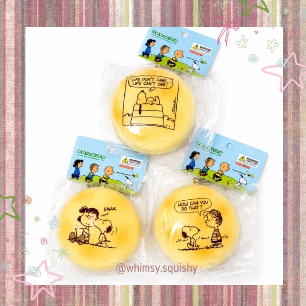 [Whimsy Squishy] Snoopy Bun Squishy Slow Rising - READY STOCK