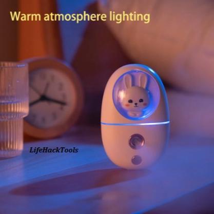 NEW DEALS [ORIGINAL/OEM] [ON SALE] Cute Mini Nano Face Steamer 2021 35ML Spray Mist Sprayer MDL-Q801