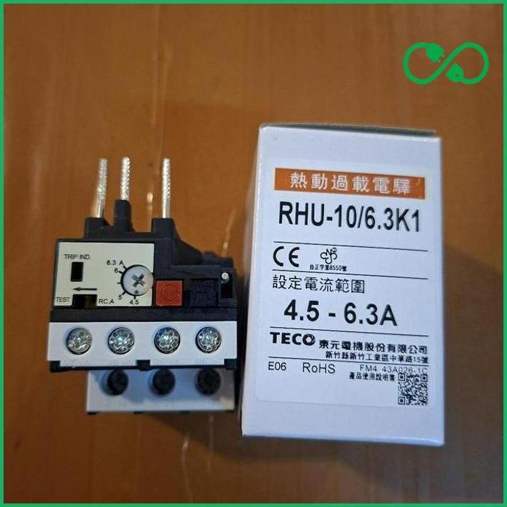 Over Load Rhu-10/6,3A Overload 4,5A-6,3A Overload Teco Terbatas