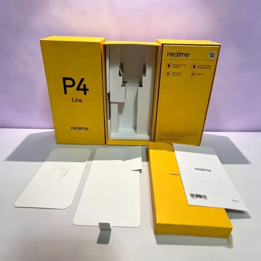 dus bok hp REALME P4 LITE box asli original dus HP