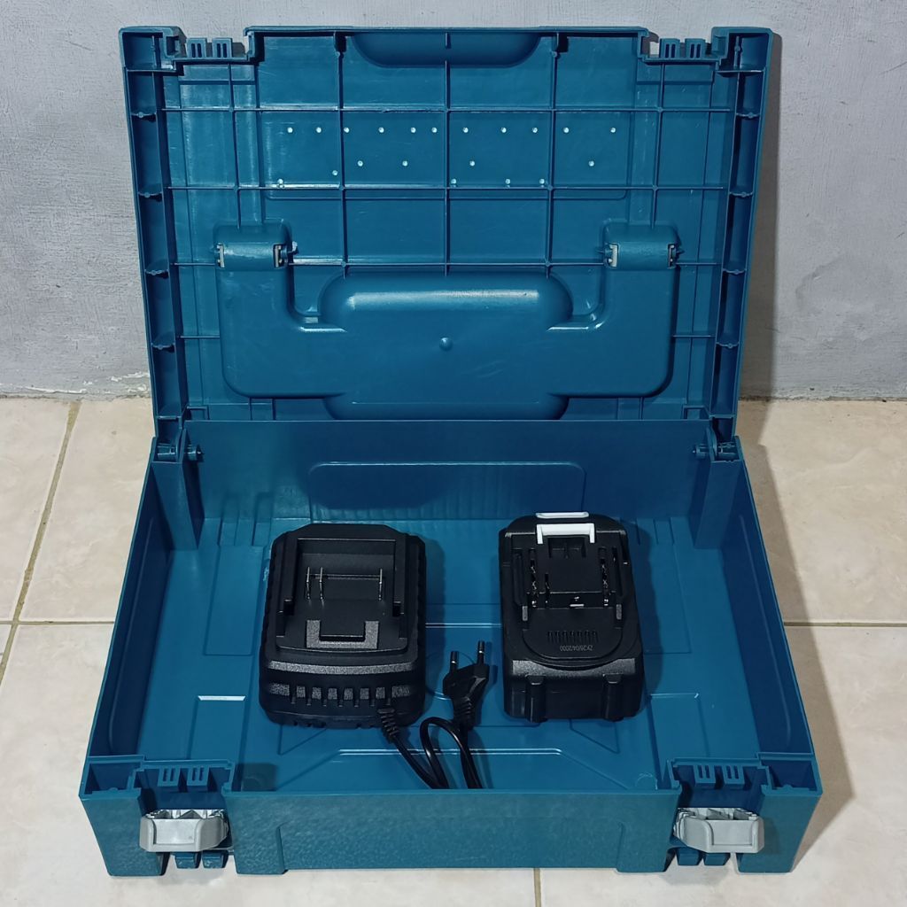 1 Set Box / Koper Baterai LXT / Battery LXT 18V 19V 20V 21V Charger LXT DWE Baru