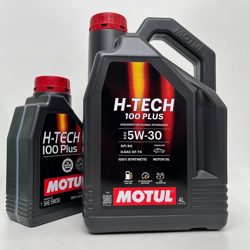 Motul H-Tech 100 Plus SAE 5W-30 Oli Mobil Full Synthetic (Original 100%)