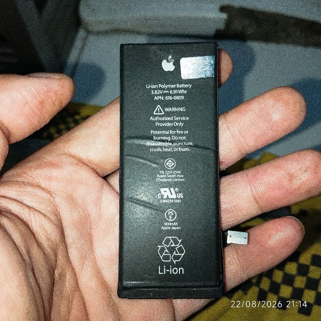 Baterai iPhone 6/A-1586 616-0809 [Normal]
