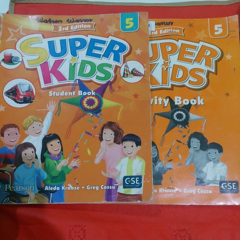 SUPER.KIDS 5 STUDENT BOOK DAN ACTIVITY BOOK
