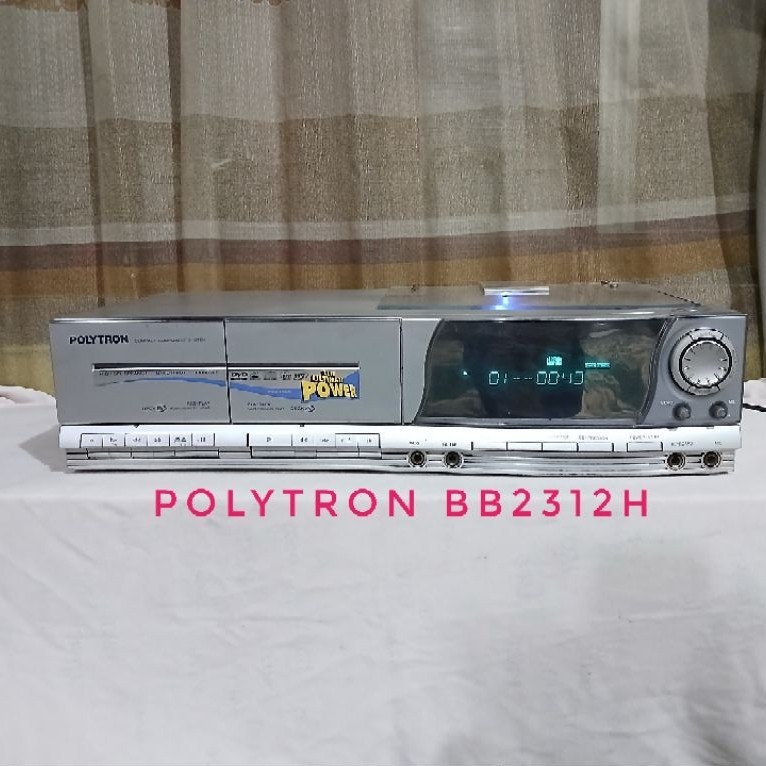 Ampli POLYTRON Bigband BB2312H CD dan Tape Jalan
