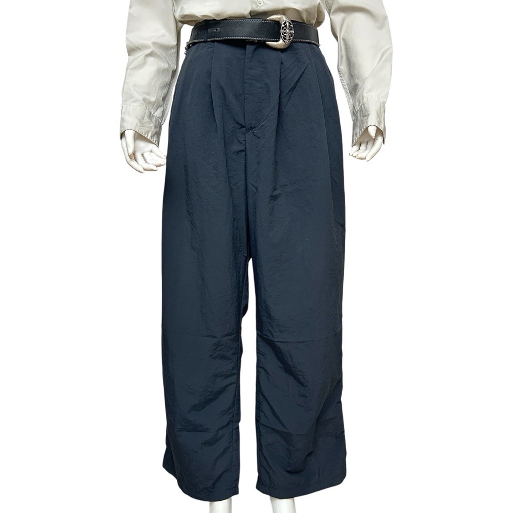 Asterr Nylon Trouser Pants Unisex Celana Panjang Loose Fit Pinggang Belakang Karet