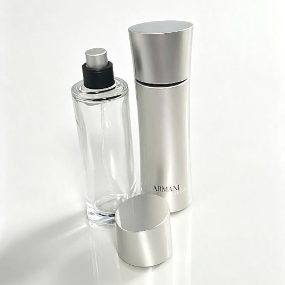 Botol Kosong parfum second – Ukuran 100ml – Kaca Mulus Elegan