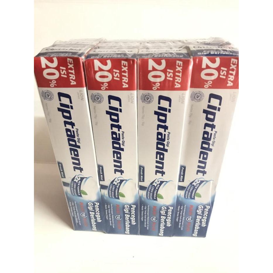 Pasta Gigi Ciptadent Ekonomi 75gr (1 dus 6 lsn)
