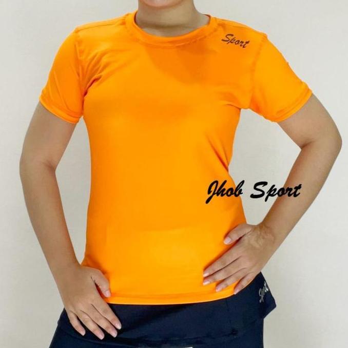 501 JHOB SPORT Kaos Polos Zumba Wanita/Kaos Olahraga Atasan Wanita Baju