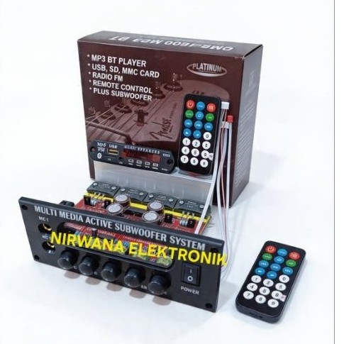 Kit Amplifier MP3 BLUETOOTH Subwoofer DMS 1500 TERMURAH