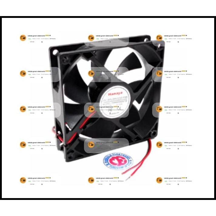 DISKON KIPAS COOLING FAN DC 12V 9X9 CM 12 VOLT 9CM DC MESIN LAS PENDINGIN 