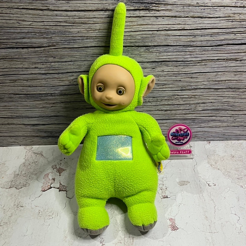 Boneka Vintage 1998 Teletubbies Elektrik Talking Dipsy 43 Cm Original Playskool