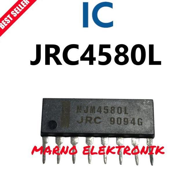IC JRC4580L JRC 4580L JRC 4580 JRC4580 ASLI ORI ORIGINAL MRN99