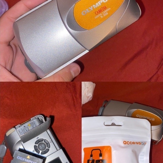 Kamera Digital Olympus Camelia X-250 bekas warna silver