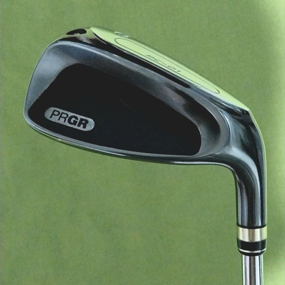 Stick golf iron satuan no.P (Pitching) PRGR egg PC-01 shaft steel light spec M-40 dijamin original m