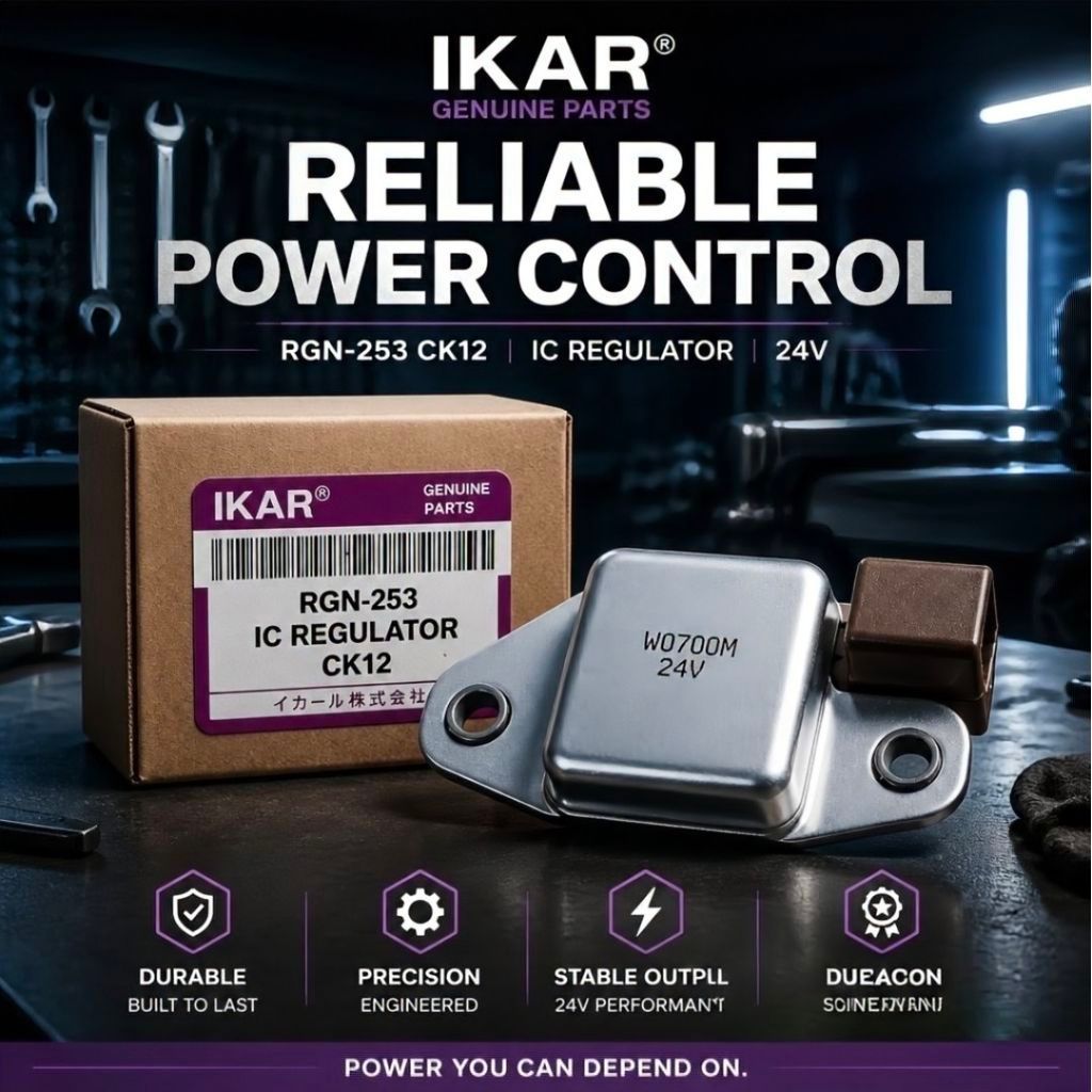 IC REGULATOR/IC ALTERNATOR/IC DINAMO AMPER ALTERNATOR 24v NISSAN CK12/BTX/CWB 520/HINO JUMBO EM100/I