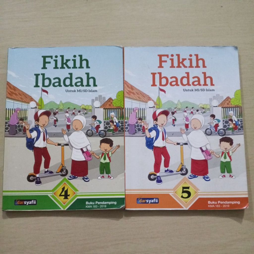 FIKIH Ibadah untuk MI/SD kelas 4,5 KMA 183-2019 Darsyafii