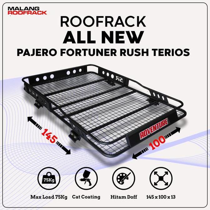 Rak Atas Mobil Rak Mobil Roof Rack Khusus Buat Mobil All New PAJERO FORTUNER TERIOS RUSH