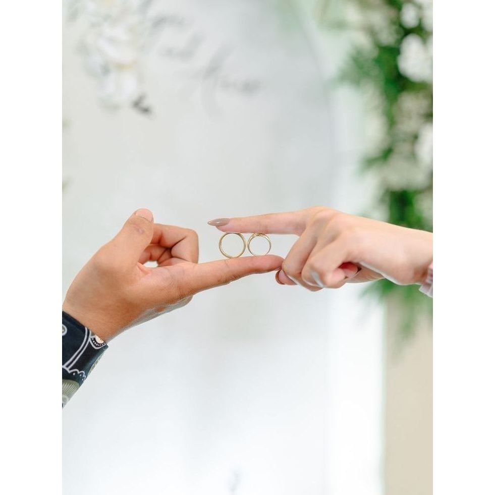 Cincin nikah paladium couple deffansilvver swp