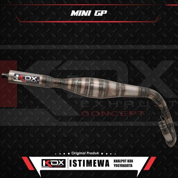 knalpot mini gp Lenka racing kdx Exhaust Orinal model baru