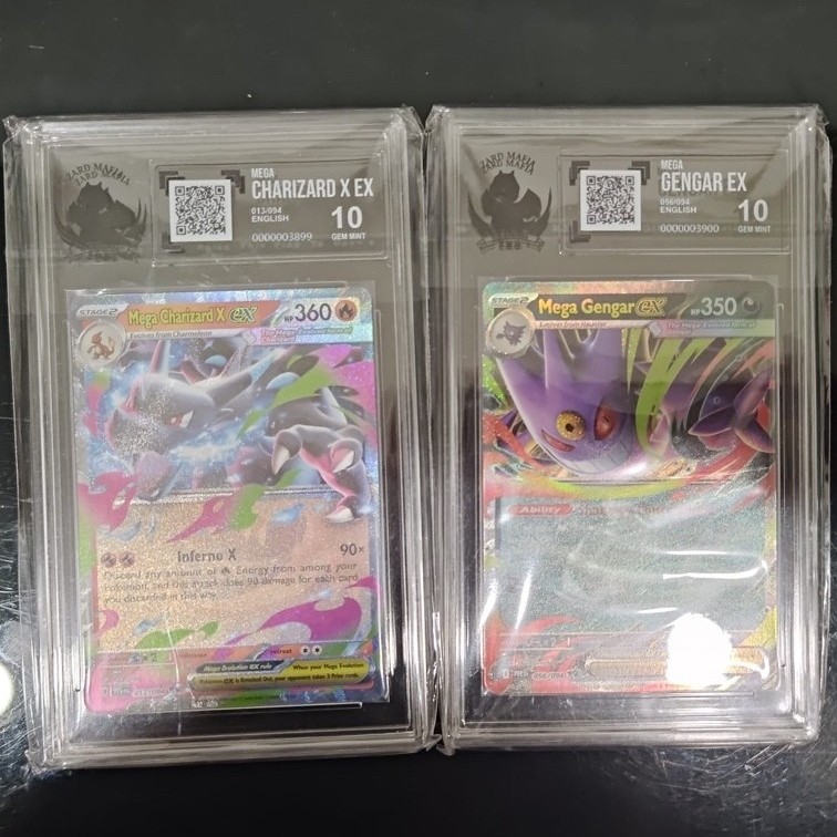 2 slab ZMG, zard Gengar inggris