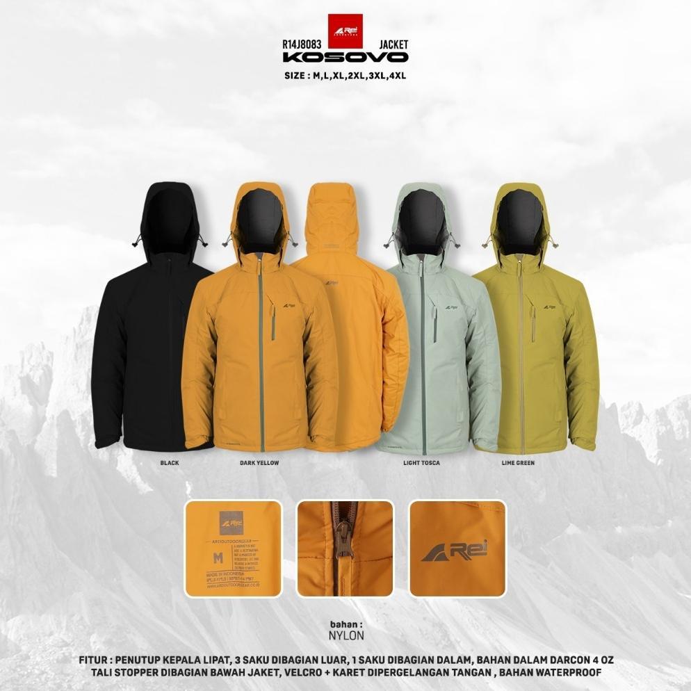 Jaket Gunung Pria Kosovo Arei Outdoorgear