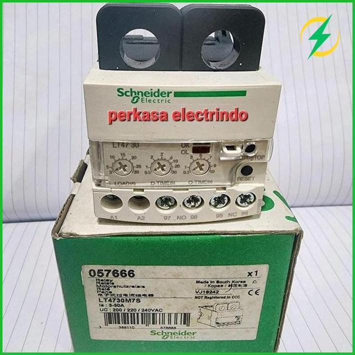 Relay Schneider Eocr Lt4730M7S 3-30A 220V Restock