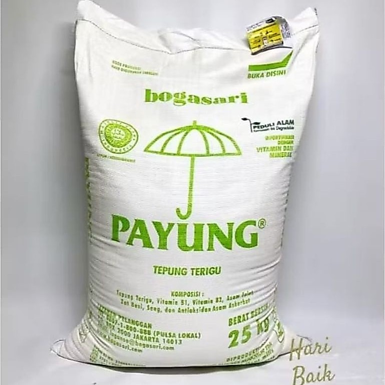 TEPUNG TERIGU PAYUNG 25KG / TEPUNG TERIGU PAYUNG 25 KG