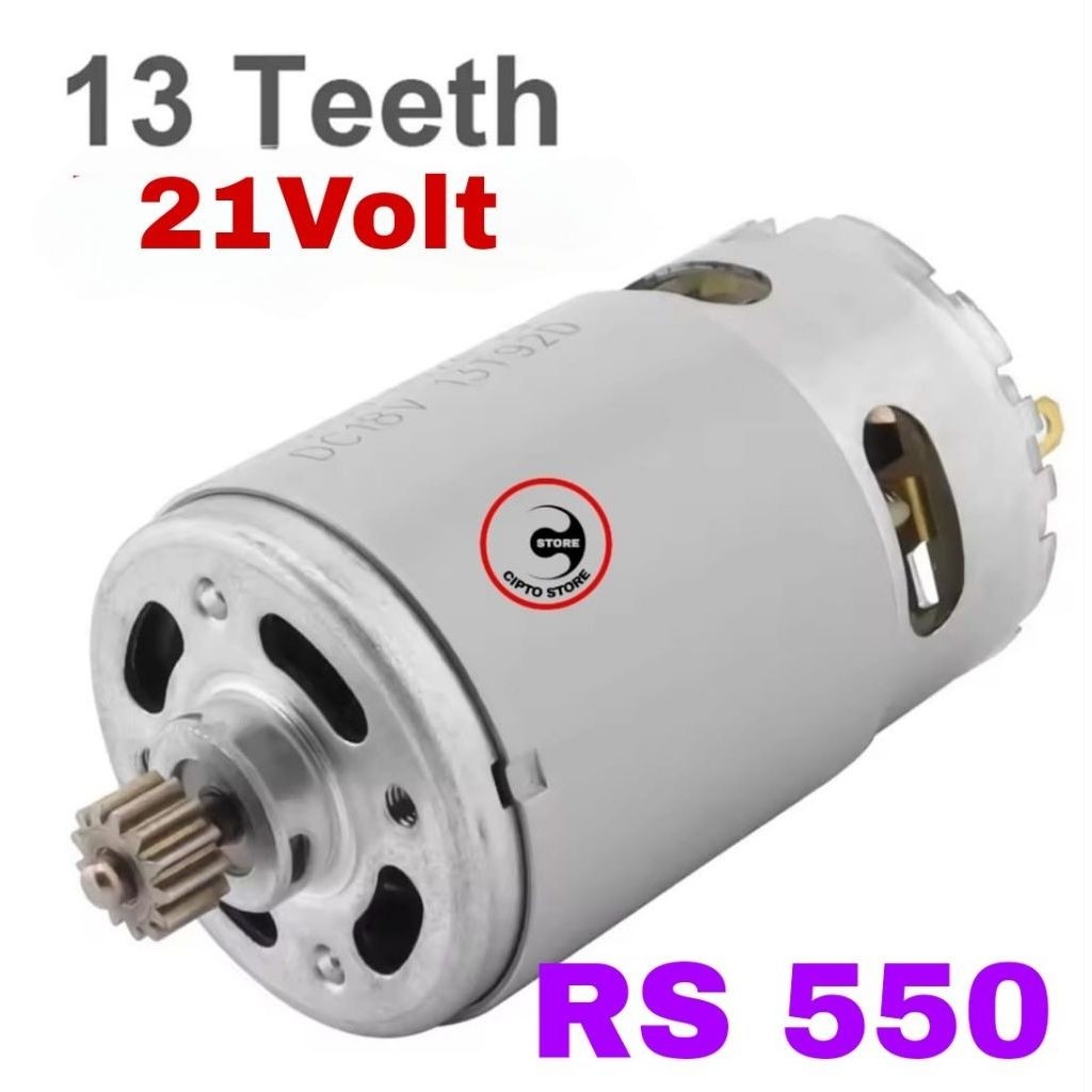 Dinamo DC 12V RS 550 15Gigi / 13 Gigi Bor Cordles Portable Makita Bosch JLD8o