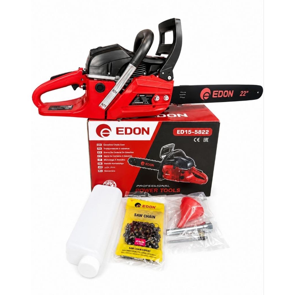 Edon Chainsaw 22" Mesin Gergaji Edon ED-15-5822