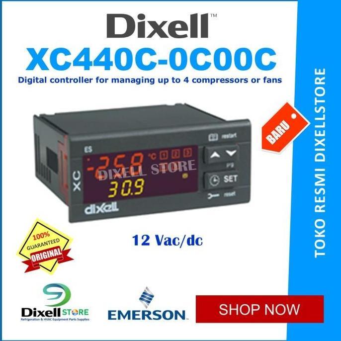 XC440 CONTROLLER DIXELL XC440C-0C00C, 12VAC/DC DIXE99