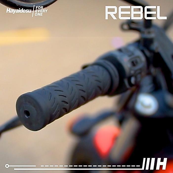 Diskon Hayaidesu Handgrip Rebel - Hand Grip Motor Klasik & Custom Xsr , W175 , Vulcan , Rebel ,