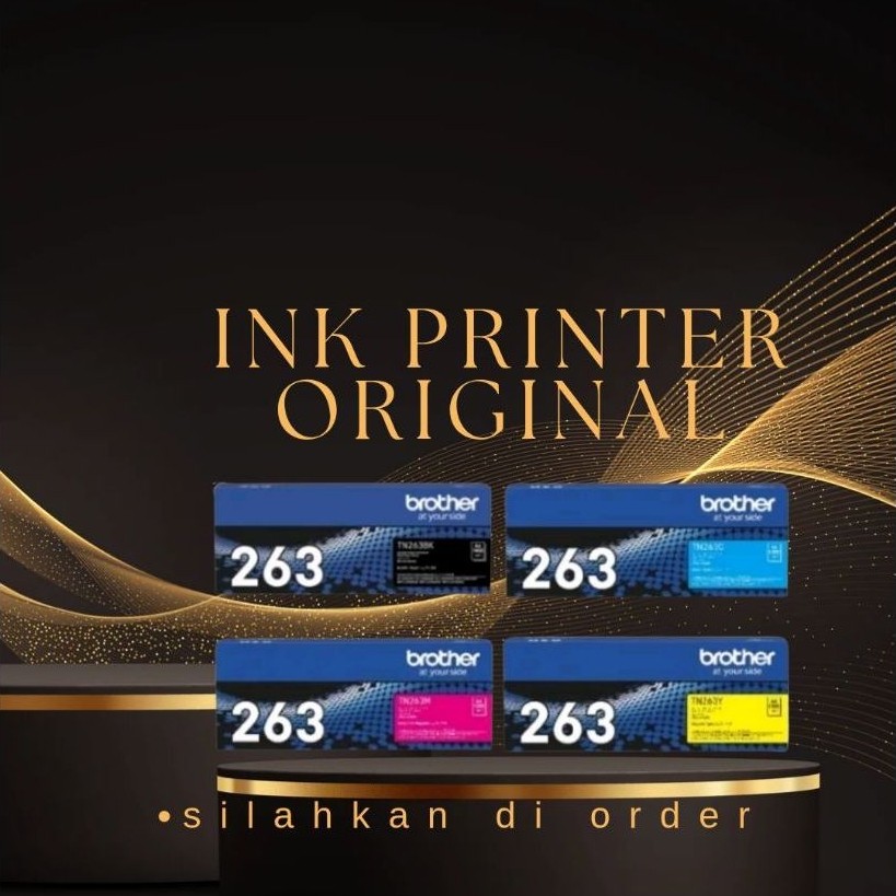 BROTHER TONER TN263 | TN-263 BKCMY | TN-263BK | TN-263C | TN-263M | TN-263Y - TONER ORIGINAL