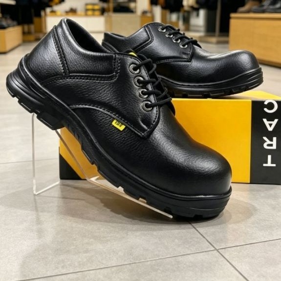 sepatu safety pendek ujung besi sepatu safety lapangan sepatu safety pendek tali