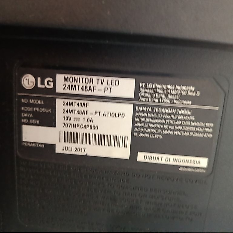 Monitor LG 24inch HD READY