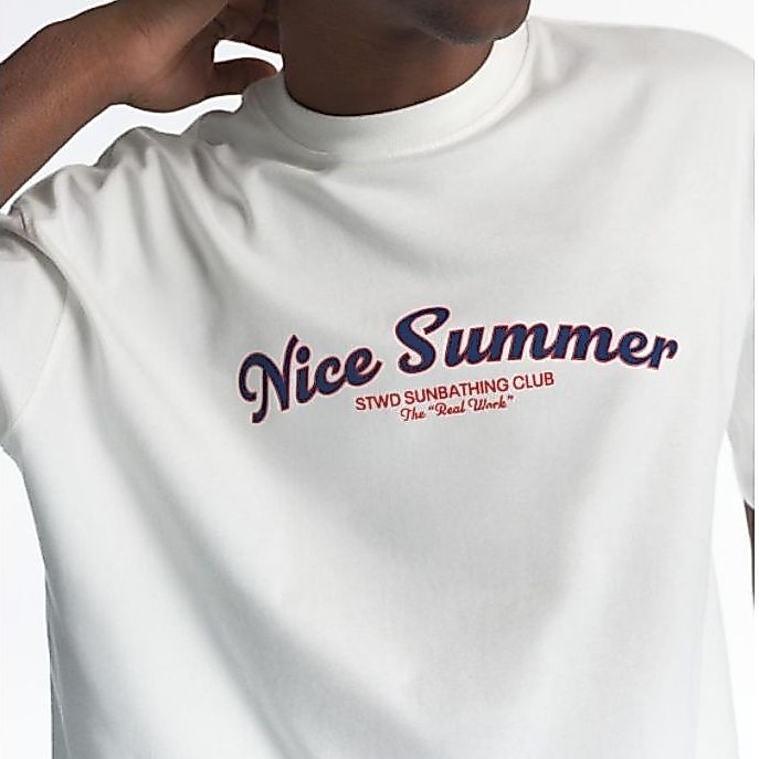 kaos stwd nice summer pull & bear baru