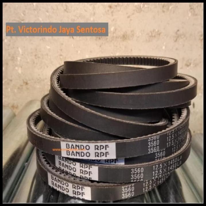 TERLARIS VANBELT TALI KIPAS BANDO RPF 3560 12.5 X 1450 LA 
