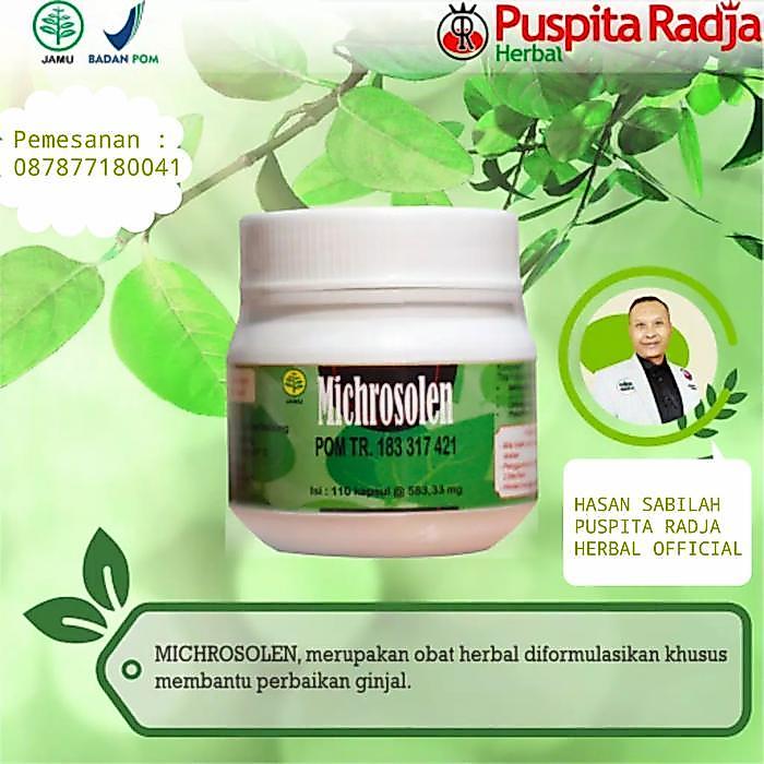 READY Obat herbal gagal ginjal, cuci darah, MICROSOLEN, PUSPITA RADJA HERBAL