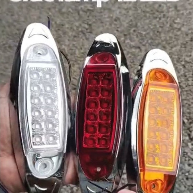 Lampu Marker Sein Body 12 LED - 24 Volt