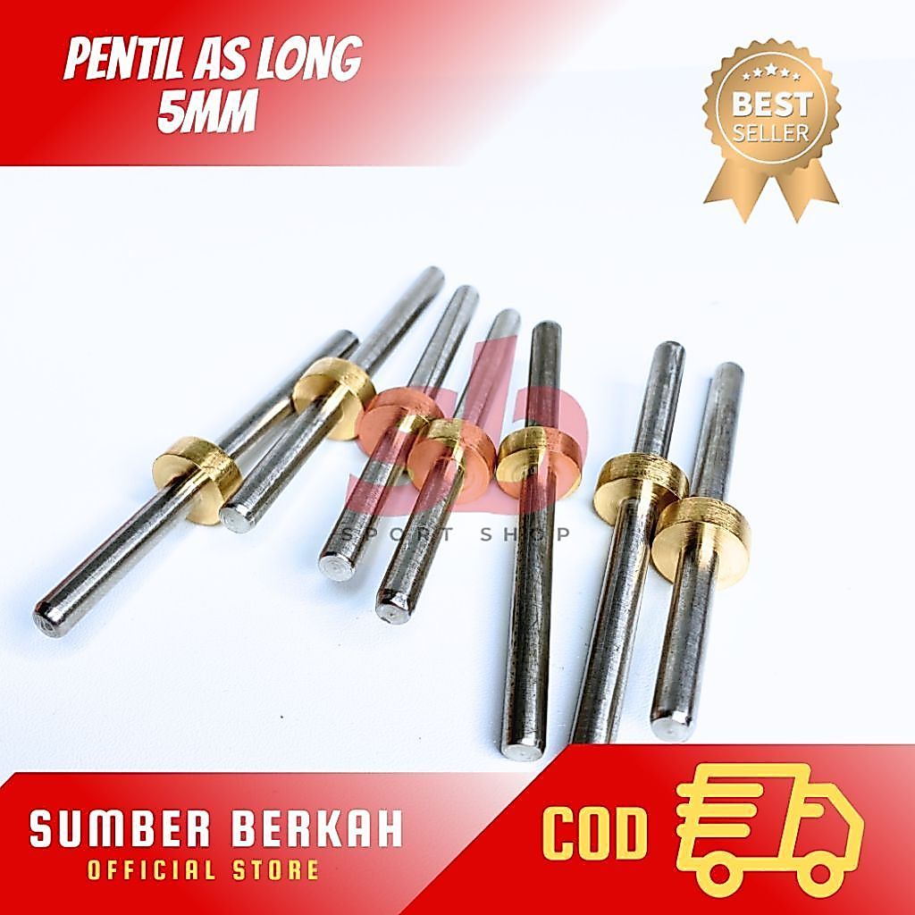 Valve Long 5mm As Pentil Long Kwalitas Baik Untuk Sharp Long